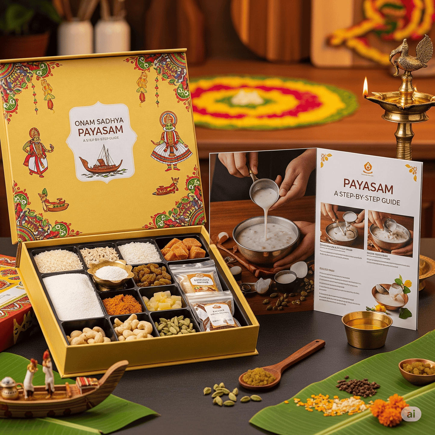 Onam Special: Easy Payasam Making Kit | Kidooda Global Store